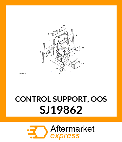 CONTROL SUPPORT, OOS SJ19862