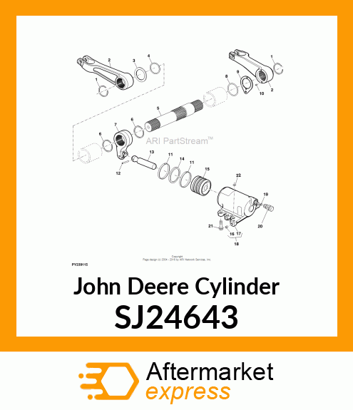 CYLINDER, CYLINDER, W/PLUG SJ24643