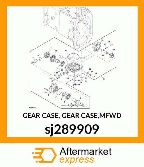 GEAR CASE, GEAR CASE,MFWD sj289909