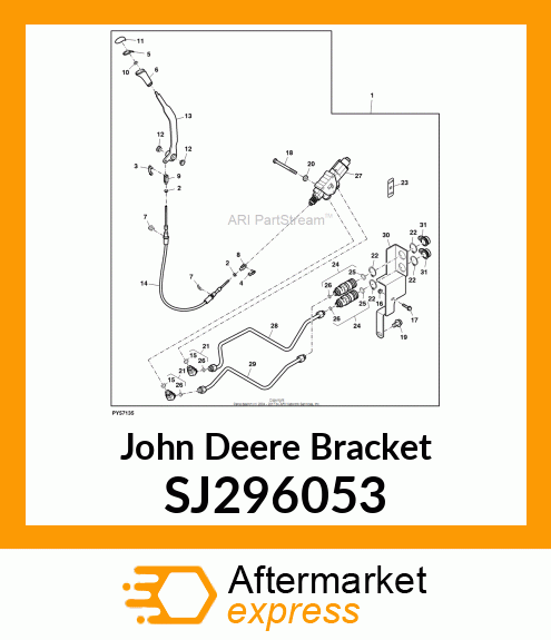 BRACKET, BRACKET, ASSY, COUPLER MOU SJ296053