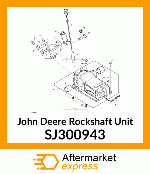 ROCKSHAFT UNIT, ROCKSHAFT UNIT, WIT SJ300943