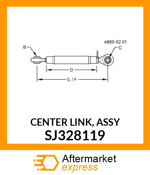 CENTER LINK, ASSY SJ328119