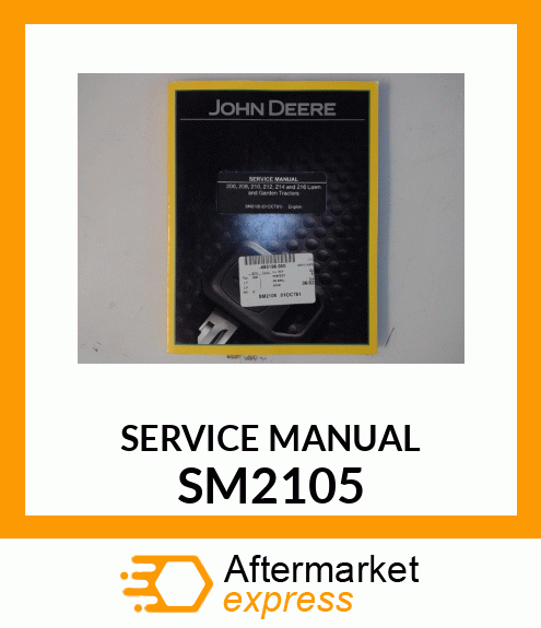 Technical Manual - TECH MAN,200 SERIES L&G TRACTORS SM2105