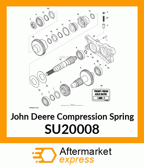 COMPRESSION SPRING SU20008