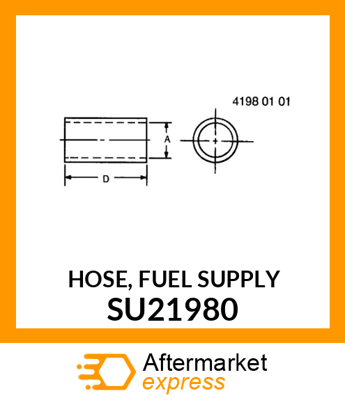 HOSE, FUEL SUPPLY SU21980