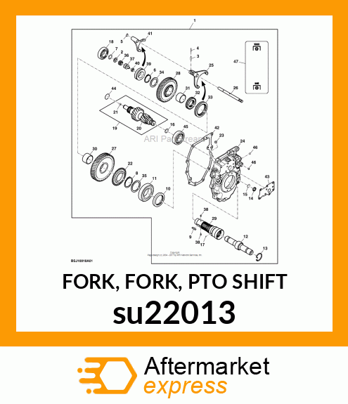 FORK, FORK, PTO SHIFT su22013