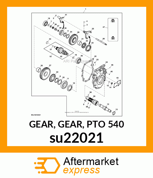 GEAR, GEAR, PTO 540 su22021