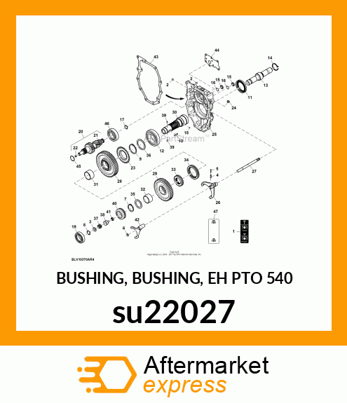 BUSHING, BUSHING, EH PTO 540 su22027