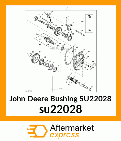 BUSHING, BUSHING, EH PTO 1000 su22028