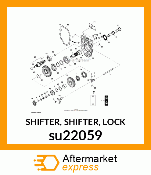 SHIFTER, SHIFTER, LOCK su22059