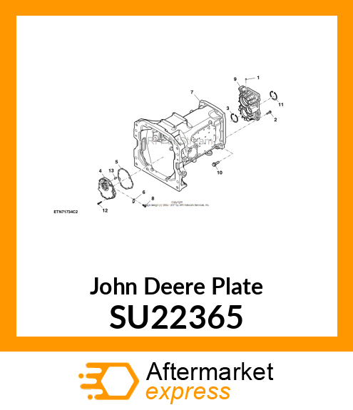 PLATE, SEALING 24X12 SU22365