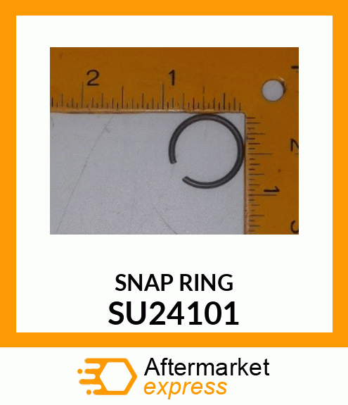 SNAP RING, SNAP RING, CIRCULAR CRO SU24101