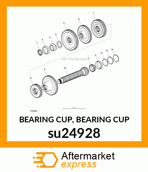 BEARING CUP, BEARING CUP su24928