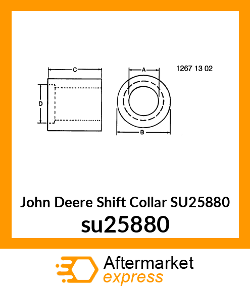 SHIFT COLLAR, SHIFT COLLAR, CLUTCH su25880