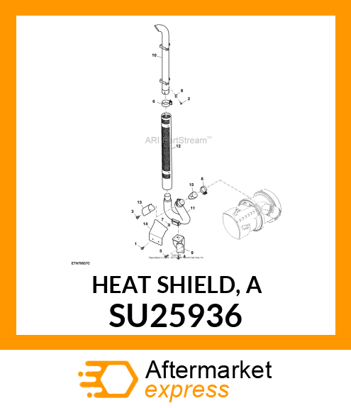 HEAT SHIELD, A SU25936