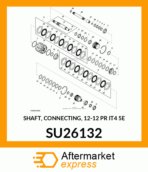 SHAFT, CONNECTING, 12 SU26132