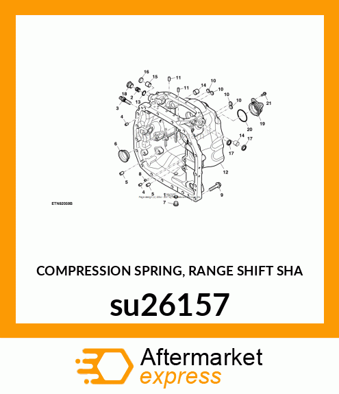 COMPRESSION SPRING, RANGE SHIFT SHA su26157