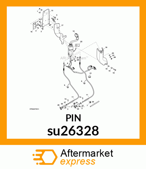 PIN, HEADED su26328