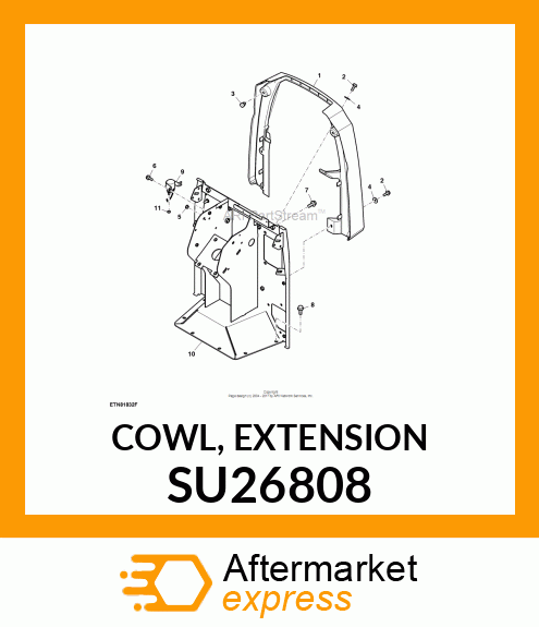 COWL, EXTENSION SU26808