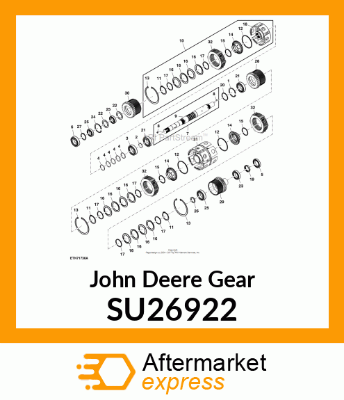 GEAR, GEAR, LOW SU26922