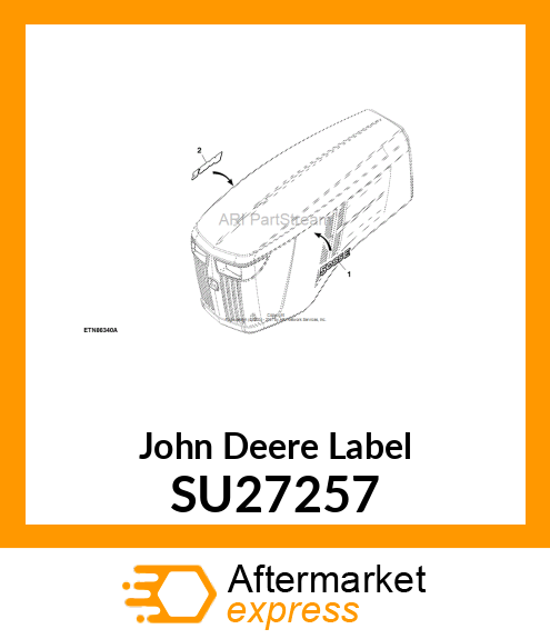 LABEL, 5085E, LH SU27257