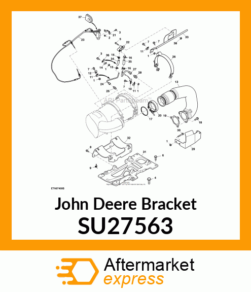 BRACKET, ATD MOUNTING, SIZE 2 SU27563