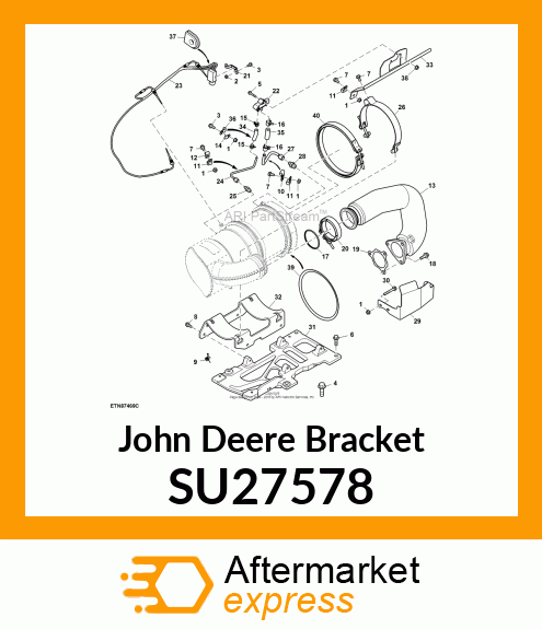 BRACKET, DP SENSOR MOUNTING SU27578