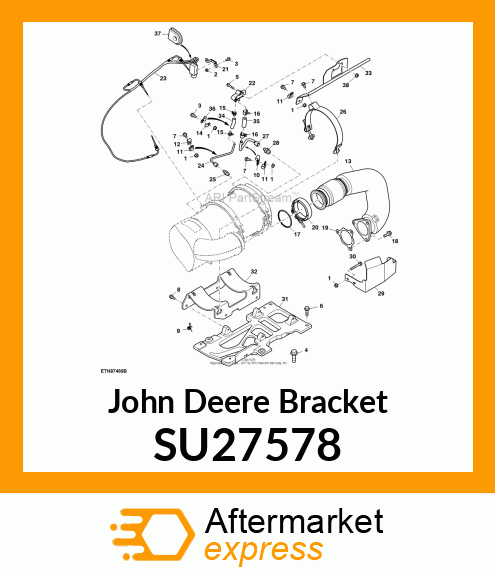 BRACKET, DP SENSOR MOUNTING SU27578