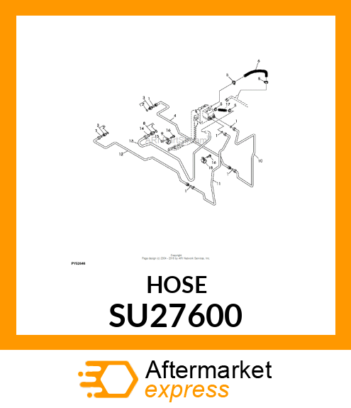 HOSE, HOSE SU27600