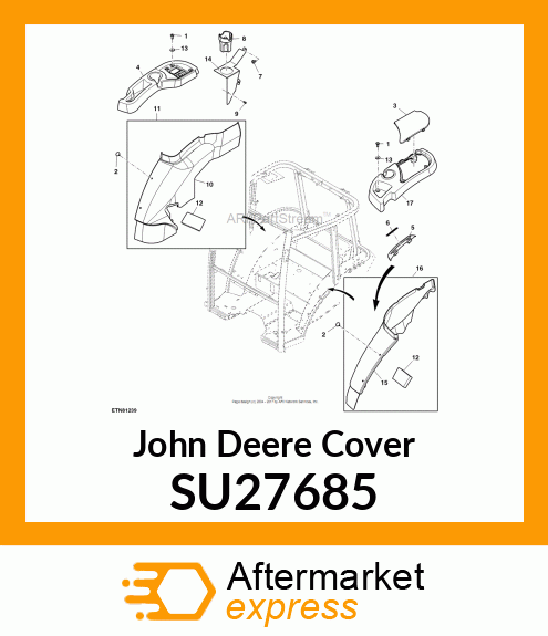 COVER, COVER, LOAD CENTER SU27685