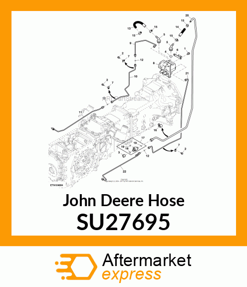 HOSE, HOSE, BRAKE VALVE SU27695