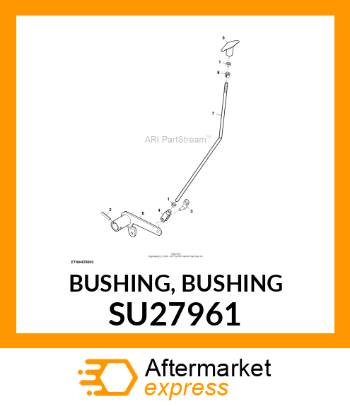 BUSHING, BUSHING SU27961