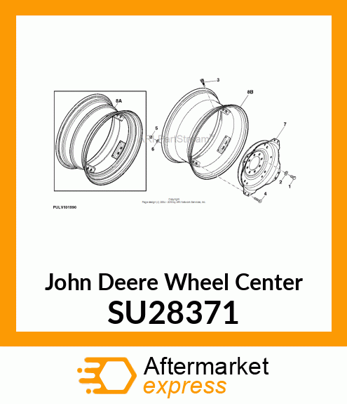 WHEEL CENTER, WHEEL CENTER, DISK, SU28371