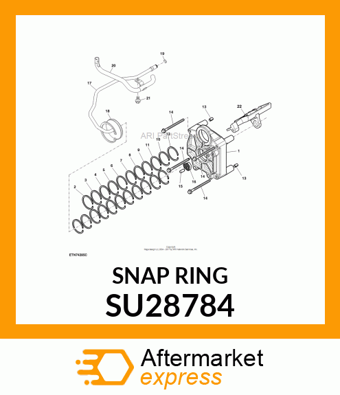 SNAP RING, SNAP RING, INTERNAL, 2.0 SU28784