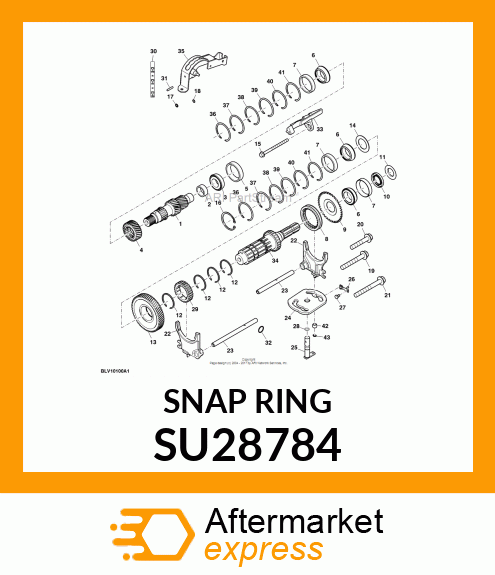 SNAP RING, SNAP RING, INTERNAL, 2.0 SU28784