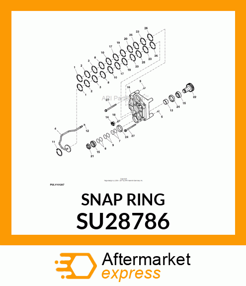 SNAP RING, SNAP RING, INTERNAL, 2.2 SU28786