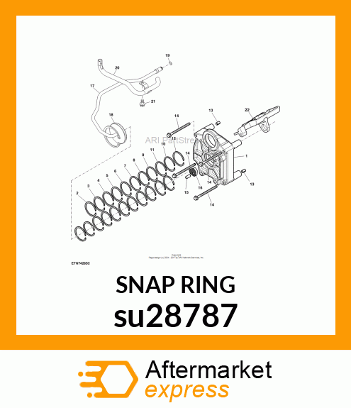 SNAP RING, SNAP RING, INTERNAL, 2.3 su28787