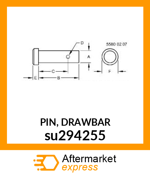 PIN, DRAWBAR su294255