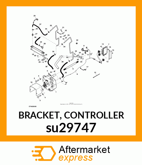 BRACKET, CONTROLLER su29747