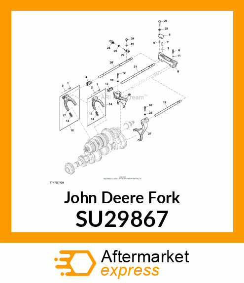 FORK, B SU29867