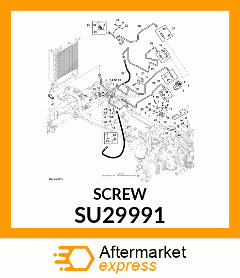 SCREW, SHOULDERED; M8X20 SU29991