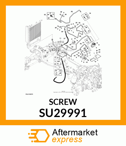 SCREW, SHOULDERED; M8X20 SU29991