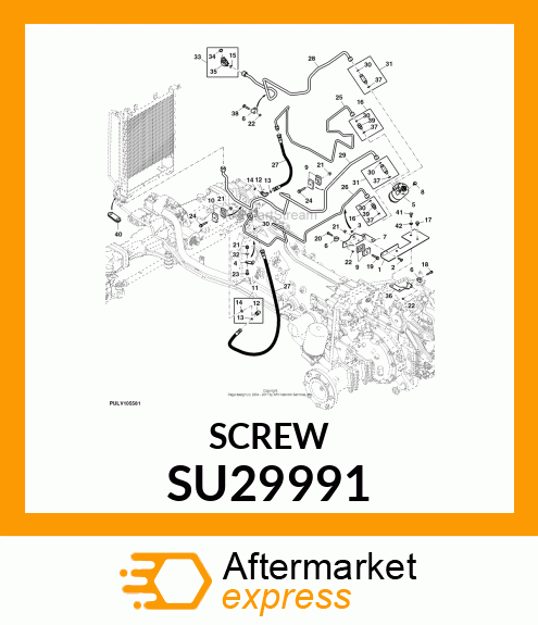 SCREW, SHOULDERED; M8X20 SU29991