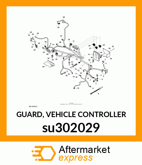 GUARD, VEHICLE CONTROLLER su302029