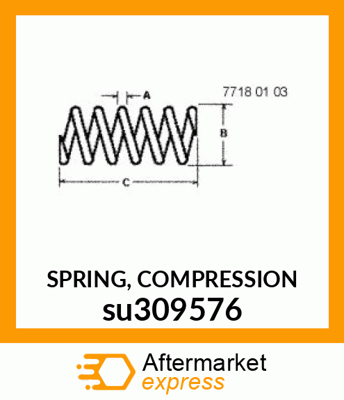 SPRING, COMPRESSION su309576