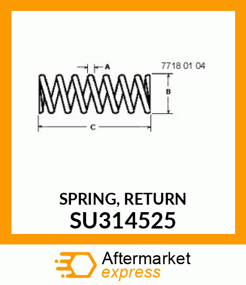 SPRING, RETURN SU314525