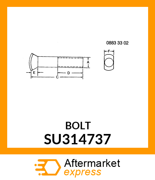 BOLT SU314737