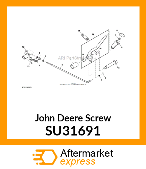 SCREW, SCREW, SPECIAL SHOULDER SU31691