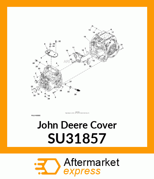 COVER, SHIFT LINKAGE, NON 12/4 SU31857