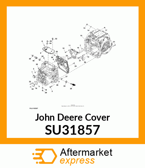 COVER, SHIFT LINKAGE, NON 12/4 SU31857